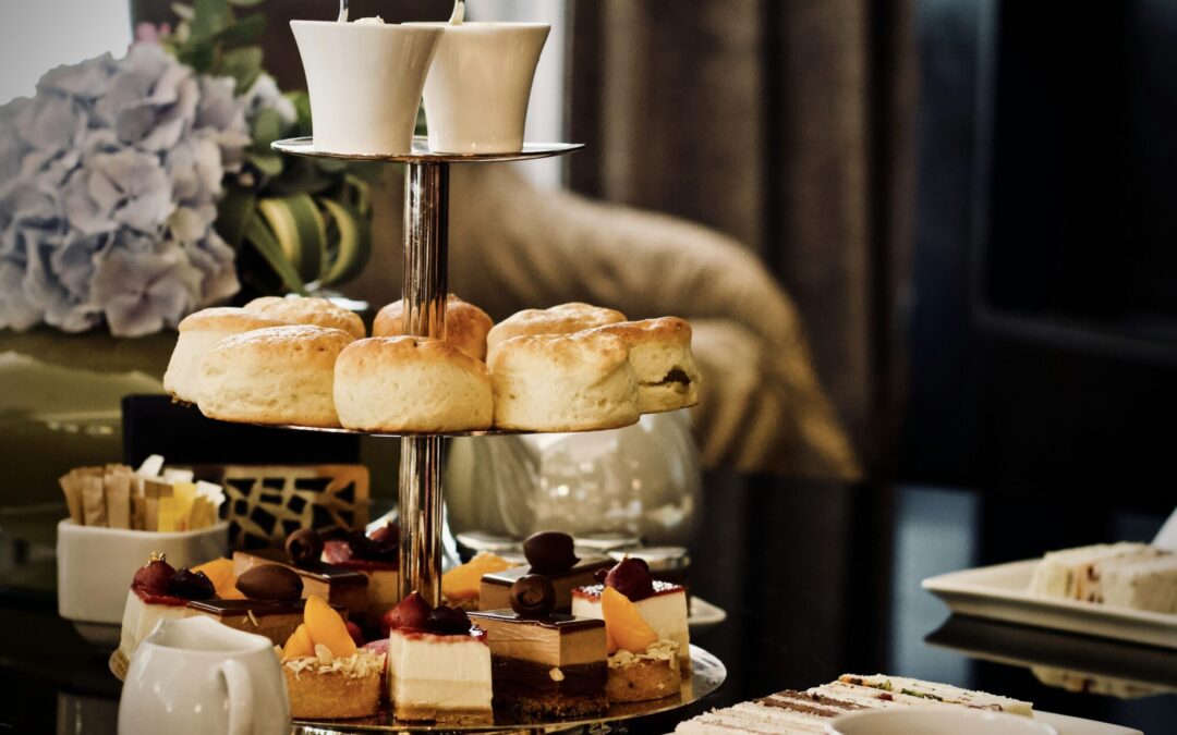 Afternoon tea is Britain is an elaborate and elegant affair