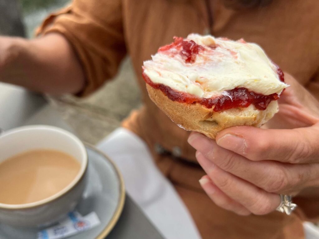Which goes first, jam or clotted cream